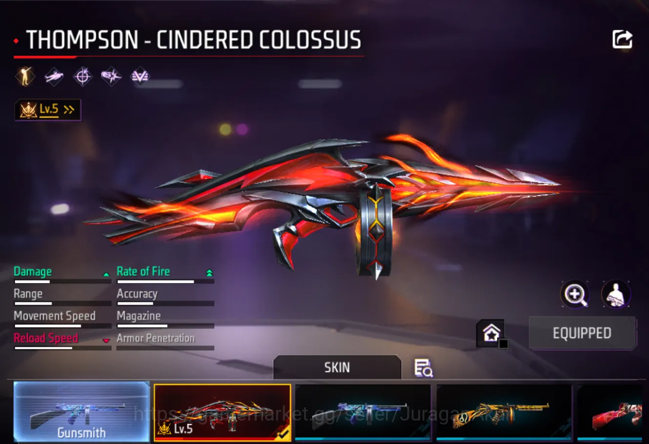 Free Fire Accounts FF IDN|2 EVO [Thompson&Fist]M1887-Rapper,Terrano & image 2