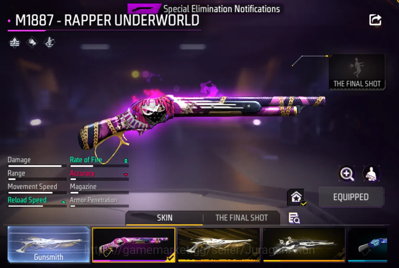 Free Fire Accounts FF IDN|2 EVO [Thompson&Fist]M1887-Rapper,Terrano & image 3