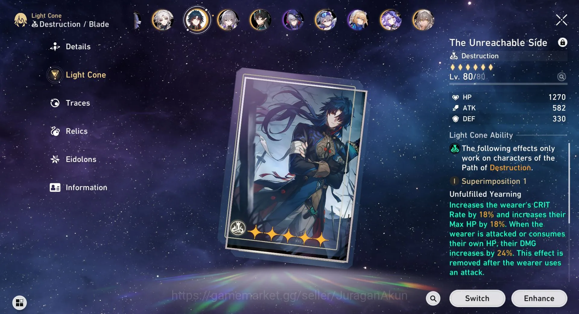 Honkai Star Rail Accounts Mid Game ASIA [TL68] 10 Limited (The Herta,Danheng+Sign,Tribbie,Feixiao,etc)(Amphoreus)|Take 6