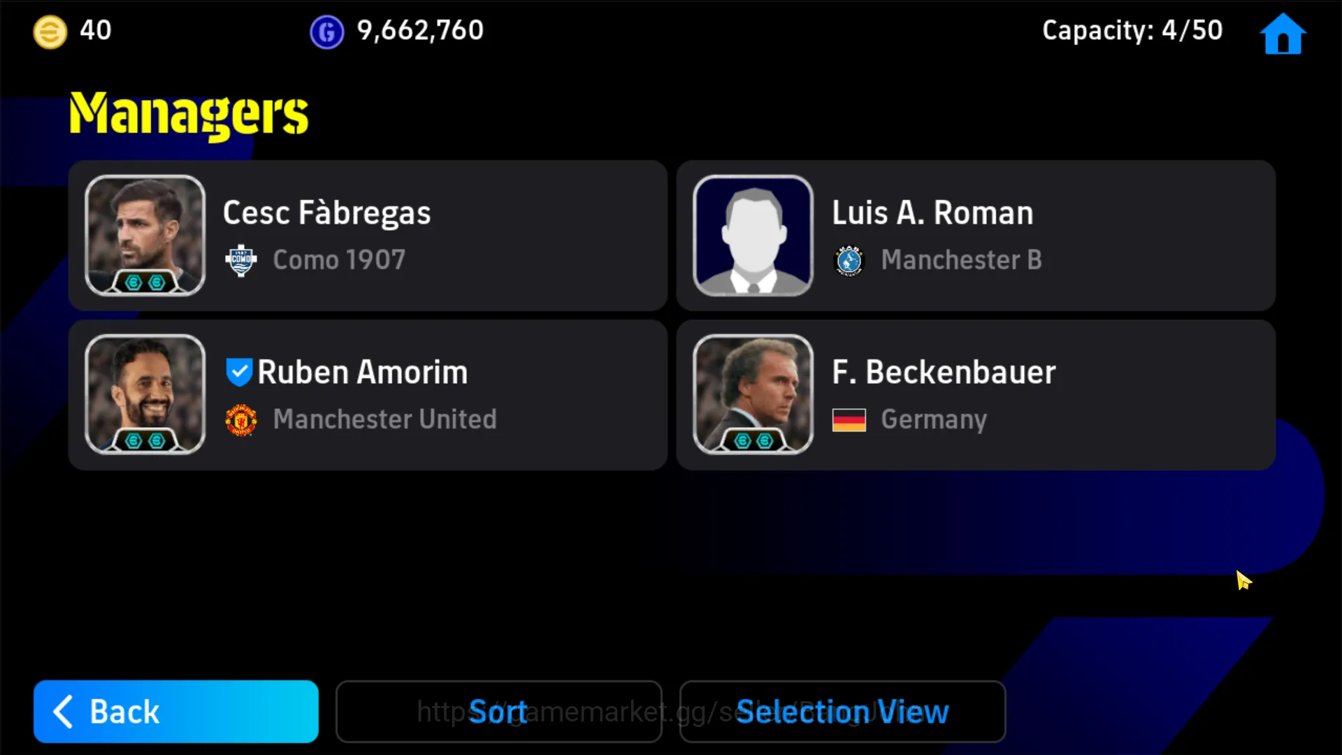 eFootball Accounts power 3164 | cannavaro epic db, bonucci epic db, p image 3