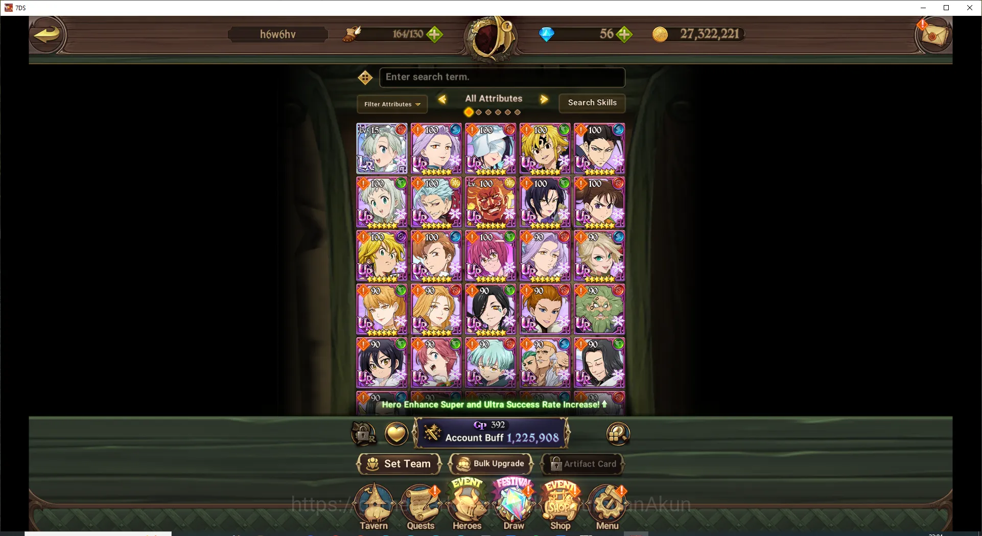 The Seven Deadly Sins: Grand Cross Accounts Starter Global | 1,2M CC | Ch 3 | Starter | 1 LR - 3 UR | Mael , Lancelot 2