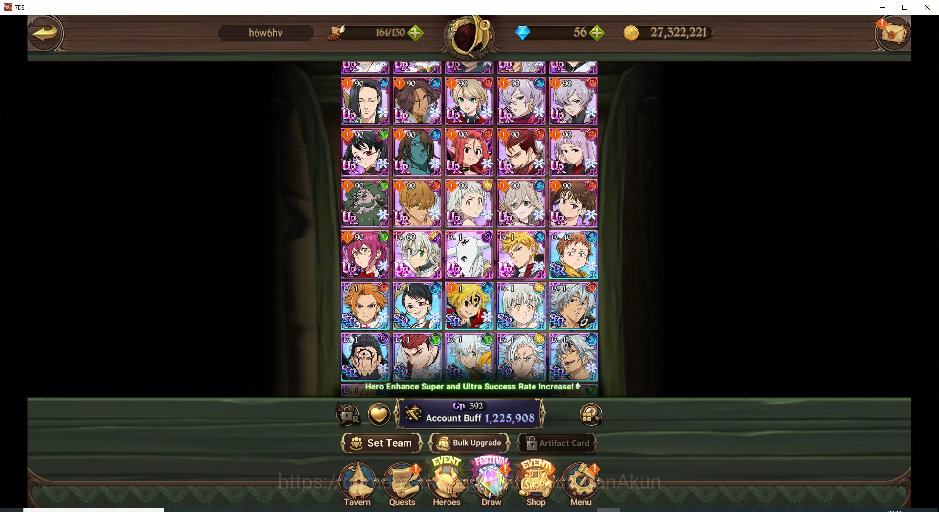 The Seven Deadly Sins: Grand Cross Accounts Starter Global | 1,2M CC | Ch 3 | Starter | 1 LR - 3 UR | Mael , Lancelot 3