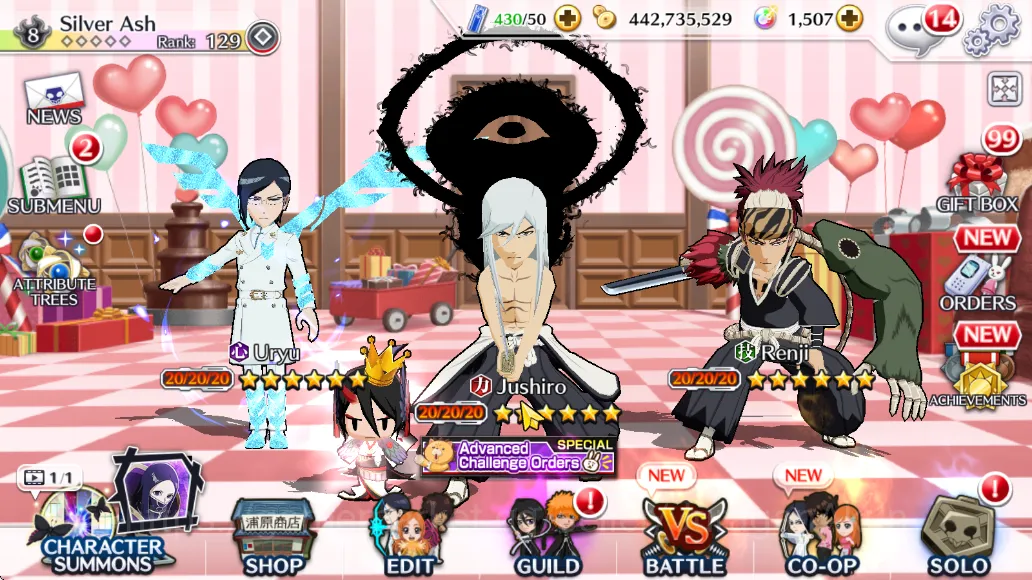 Bleach: Brave Souls Accounts [GLOBAL] Fresh Story | Rukia 10th Aniv,TYBW25 Uryu image 5