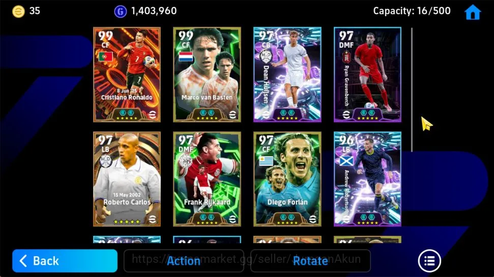 eFootball Accounts Mobile|PES 2026|BigTime Cristiano Ronaldo Bullet H image 3