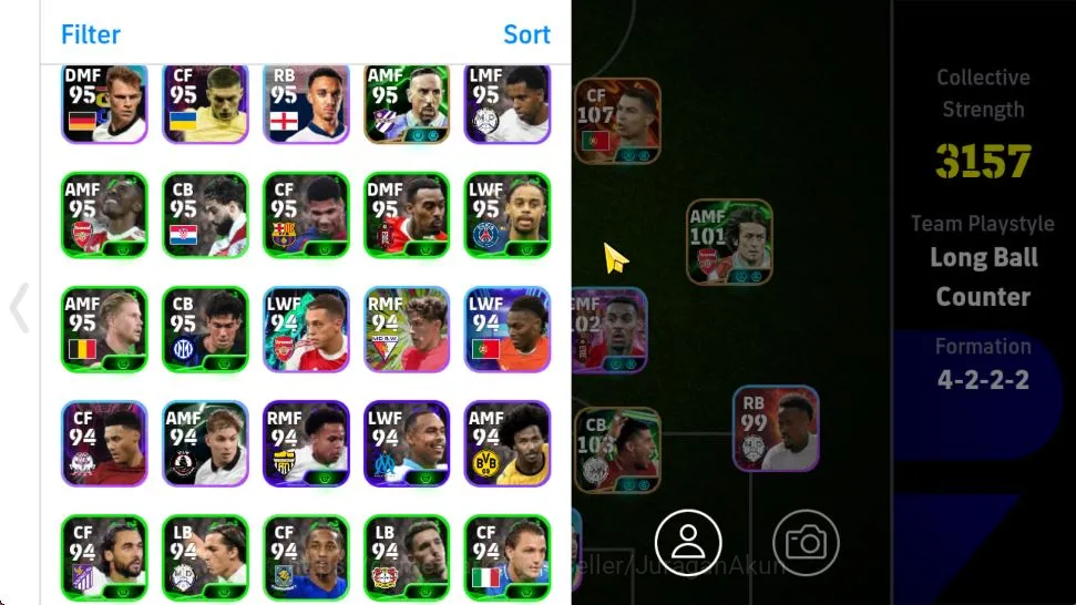 eFootball Accounts Mobile|PES 2026|BigTime Cristiano Ronaldo Bullet H image 5