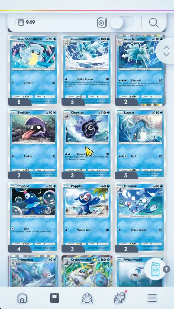 Global Meta Deck|2 Crown(Arceus,PokeBall)+14 Shiny(2WugtrioEx,BlastoiseEx,WigglytuffEx)+FullArt|Nintendo|Check SS(PKM872) Pokémon TCG Pocket Mid-Level Global Meta Deck|2 Crown(Arceus,PokeBall)+14 Shiny image 1