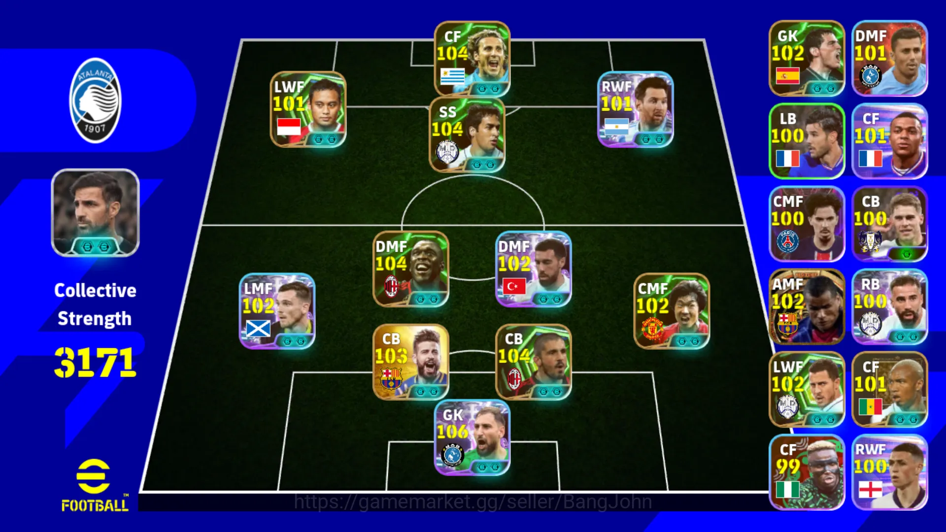 power 3171 | gianluigi donnarumma show time | clarence seedorf epic db | gennaro gattuso epic db | gerard pique epic db |EFB181B eFootball Others power 3171 | gianluigi donnarumma show time | clar image 1