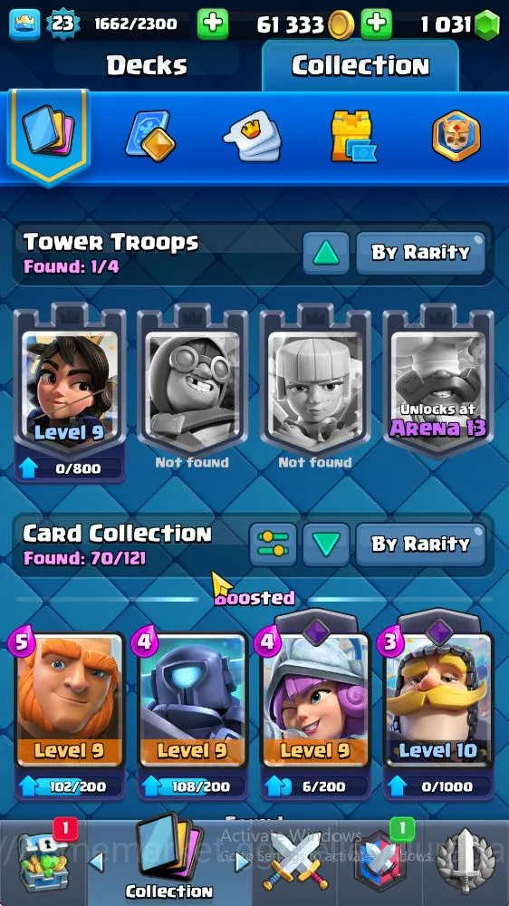 Clash Royale Accounts Lvl 23 | Trophy 3558 | KTL 9 | Card 70 | 3 EVO, 2 image 3