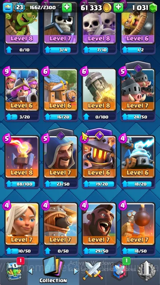 Clash Royale Accounts Lvl 23 | Trophy 3558 | KTL 9 | Card 70 | 3 EVO, 2 image 4