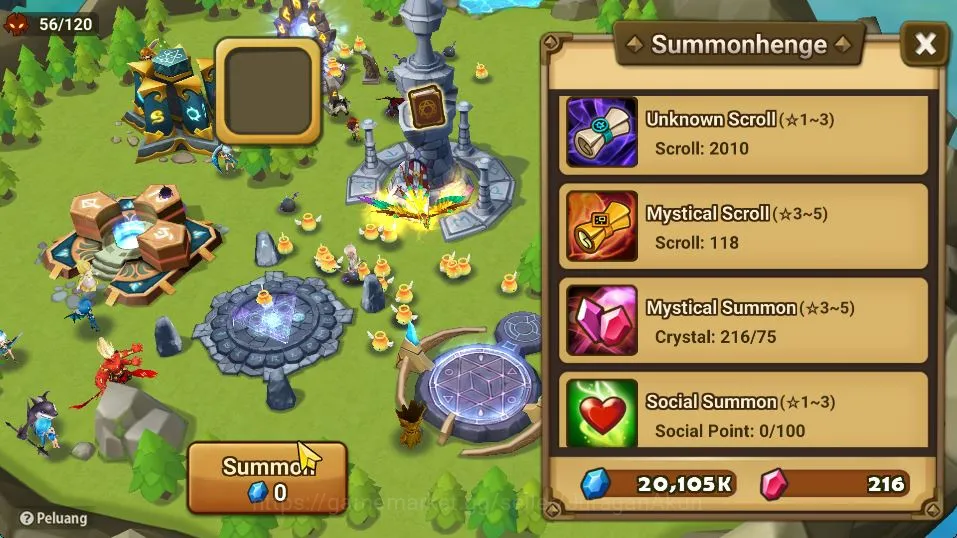 Summoners War: Sky Arena Accounts Starter ASIA Ready Gacha|160 11Years Scroll,3 LS All Atribute,5 LS,5 LNDS,118 MS + 1 NB5 4
