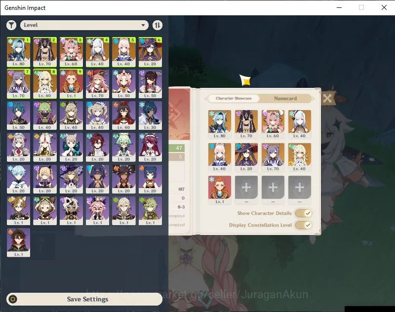 Genshin Impact Mid Game ASIA|AR 47|5 Limited+1 [5*Weapon]|Varesa, Kokomi,  image 1