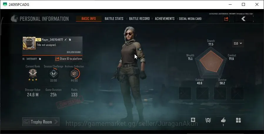 Arena Breakout Accounts Mid-Tier [MOBILE] Lvl 30 | SV 24,6M |CV 23,2M|AKM,9A91,AK-102,AK-102,MP5,MAC10,VECTOR 45,Etc|Gear 2