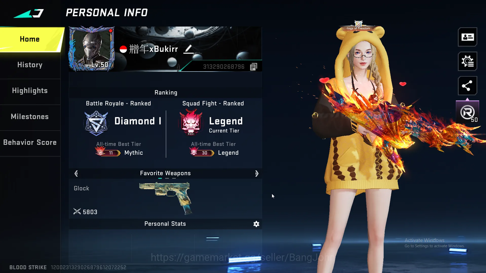 "2 Evo+7 eternal | Evo ScarL lvl 5(inspect) Evo m4 lvl 5(inspect) Uzi lvl 4 Qbz lvl 2 Aug lvl 2 Kag lvl 2 M4 lvl 2 M700 lvl 1 ~BS014B Blood Strike Others "2 Evo+7 eternal | Evo ScarL lvl 5(inspect) Evo m4 image 1
