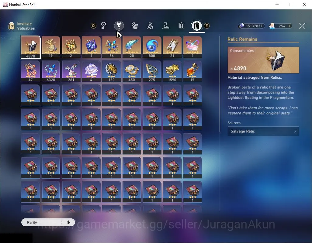 Honkai Star Rail Accounts ASIA|TL 64|6 Limited|[Cyrene E1,Castorice]+Sign, J image 3