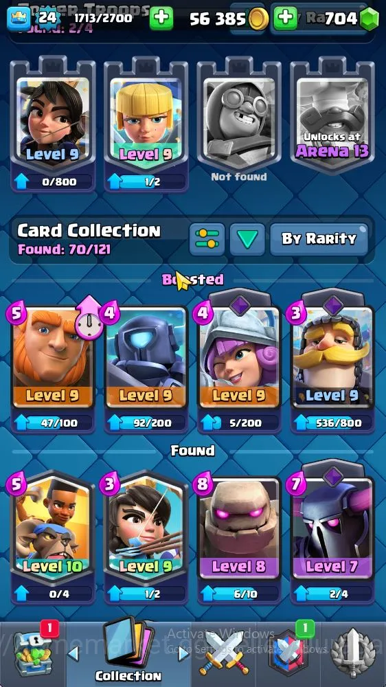Clash Royale Accounts Starter Lvl 24 | Trophy 3577 | KTL 9 | Card 68 | 2 EVO, 2 Legend, 18 Epic, 24 Rare, 26 Common | 704 3