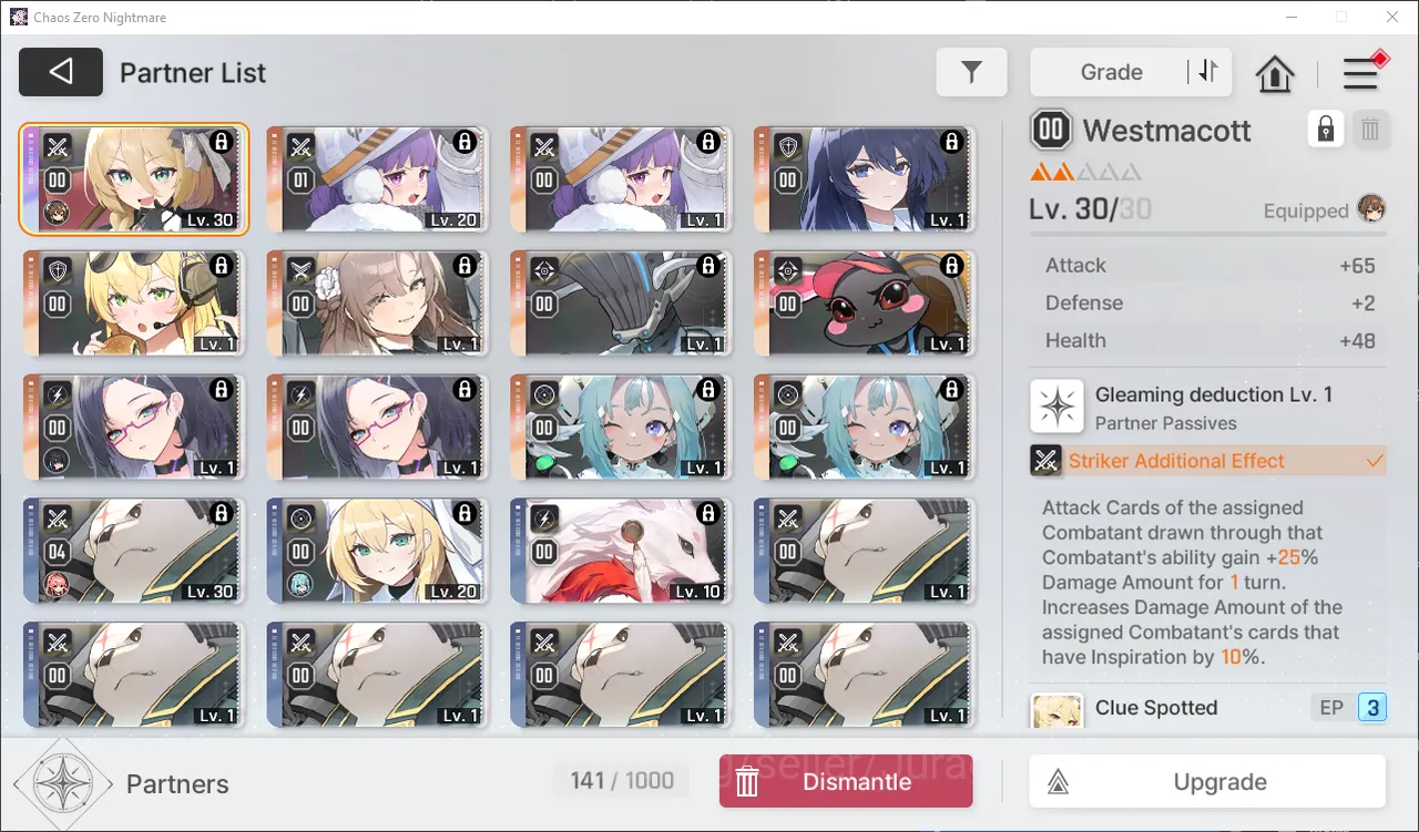 GLOBAL Lv23| 5k Crystals| Starter 3 SSR (Yuki+Sign, Renoa, Meilin) + 67 Rescue Anchor |Log Stove| Check SS (CZN1103) Chaos Zero Nightmare Accounts GLOBAL Lv23| 5k Crystals| Starter 3 SSR (Yuki+Sign, Renoa, Meilin) + 67 Rescue Anchor |Log