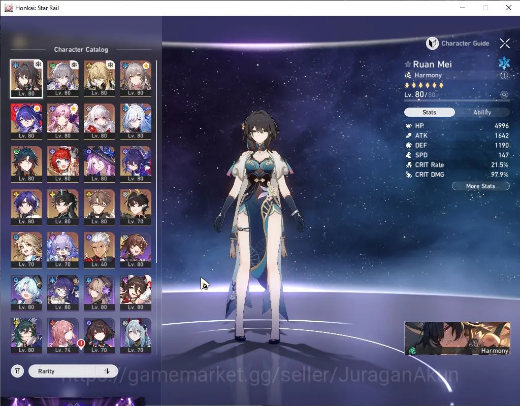Honkai Star Rail Accounts Asia|TL 70|11 limited|(Acheron,Danil)+Sign,E1 B3,E image 5