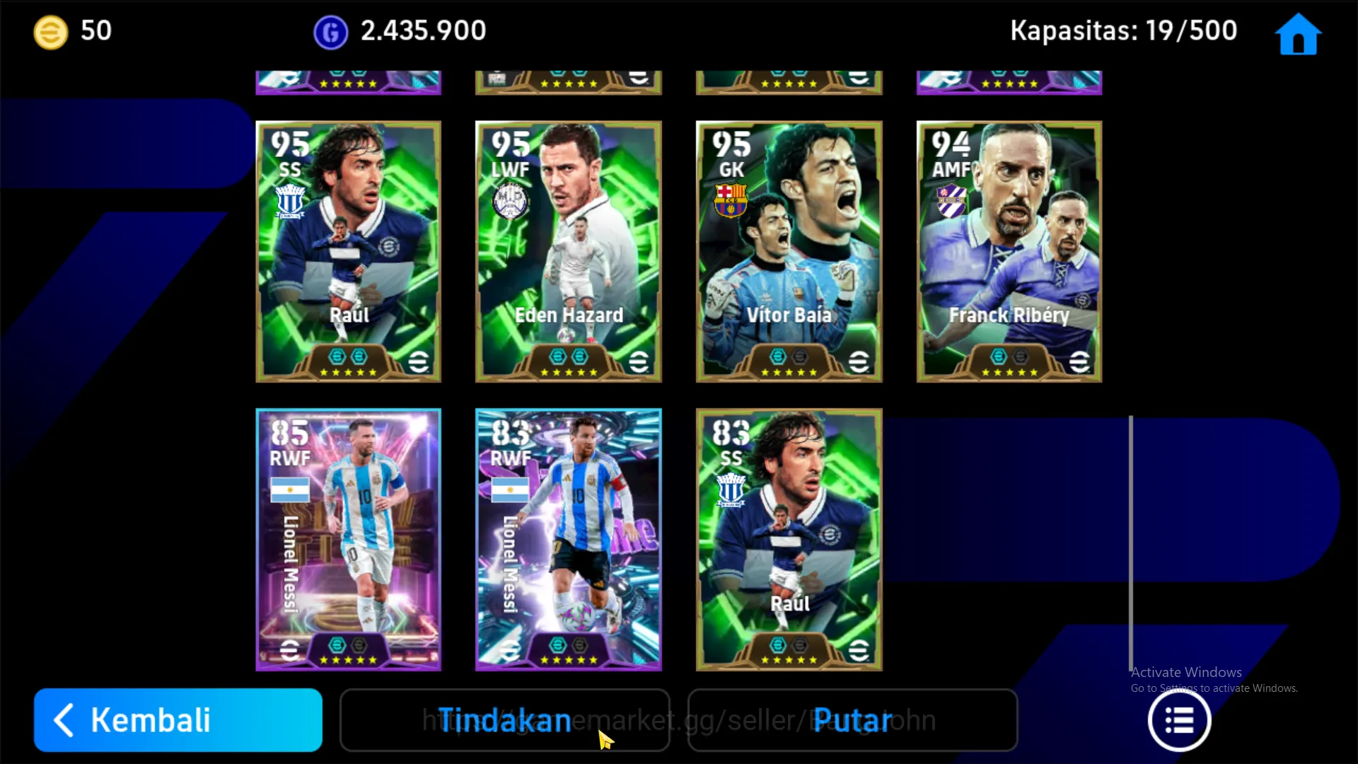 eFootball Accounts Others Power 3148 | Marco van Basten Epic db | Daniele Massaro Epic db | Park Ji-Sung Epic db | EFB419B 2
