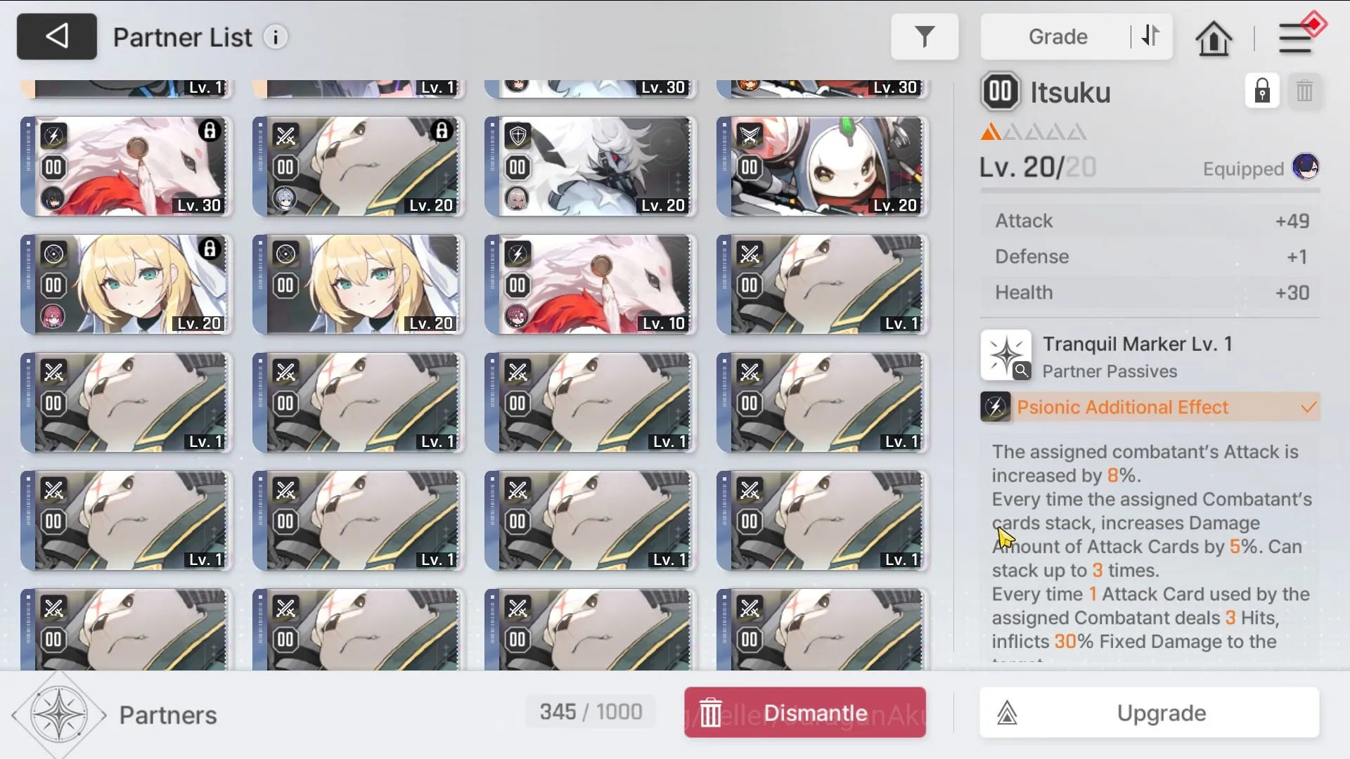Chaos Zero Nightmare Accounts GLOBAL Lv35|7SSR (Chizuru+Sign,Hugo M1,Rin)10SR(Nia M5,Selena M3)|1,6K Crystal|Stove(CZN1469) 4