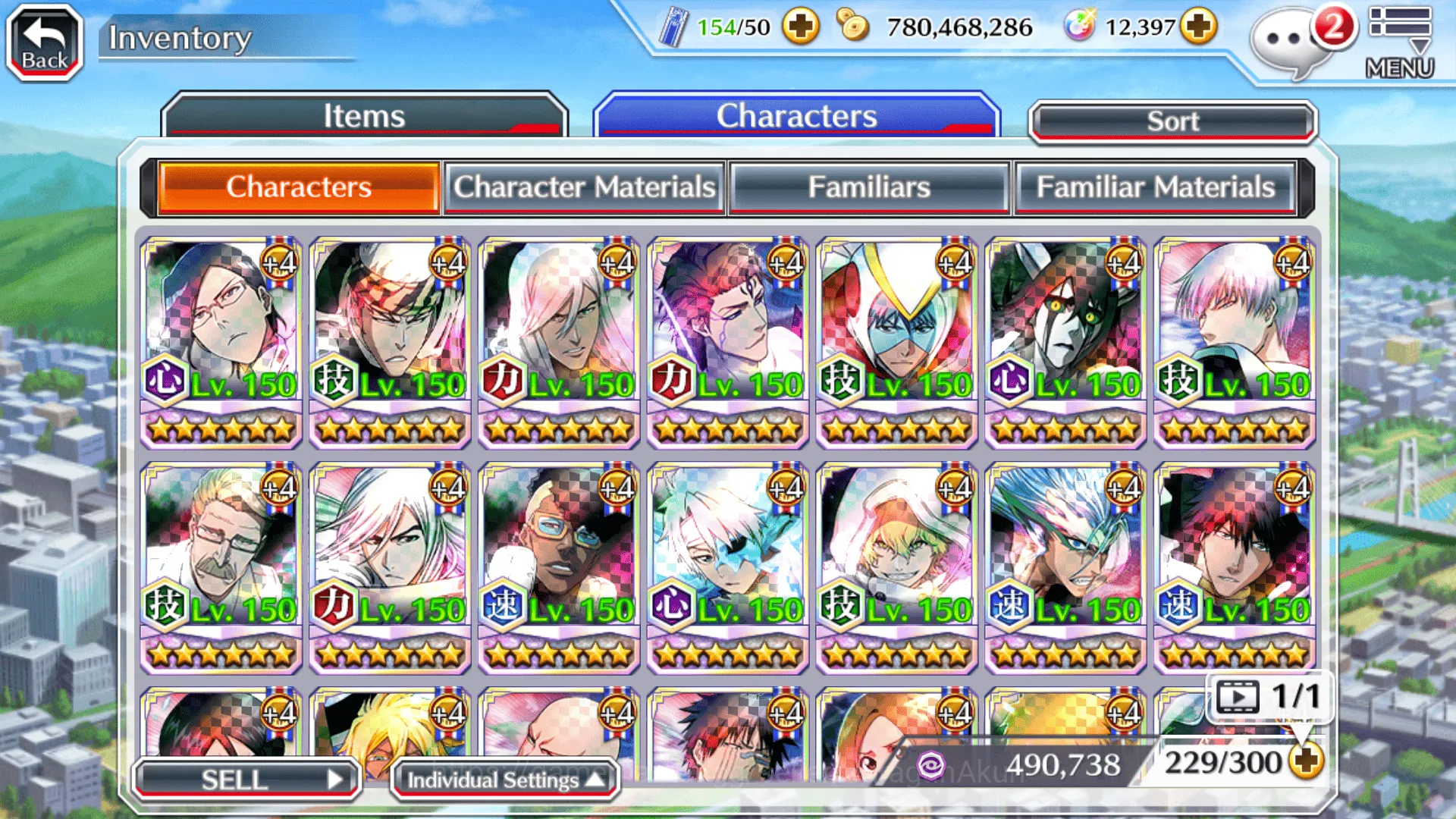 Bleach: Brave Souls Accounts [GLOBAL]|12k Orb|5 Char 5/5[Trio TYWB25(Uryu,Renji image 3