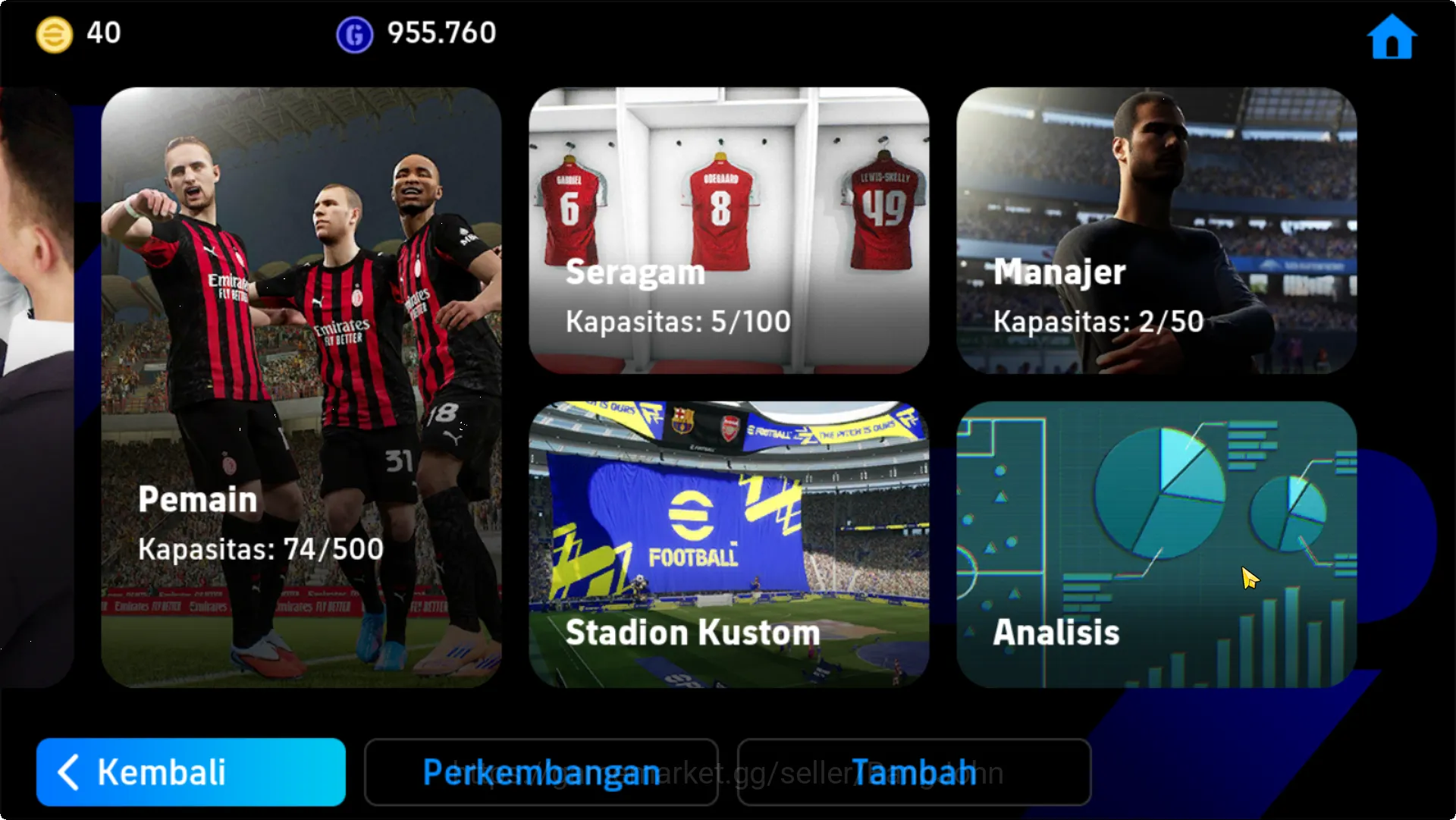 eFootball Accounts power 3053 | gullit epic db, michael olise showtim image 2