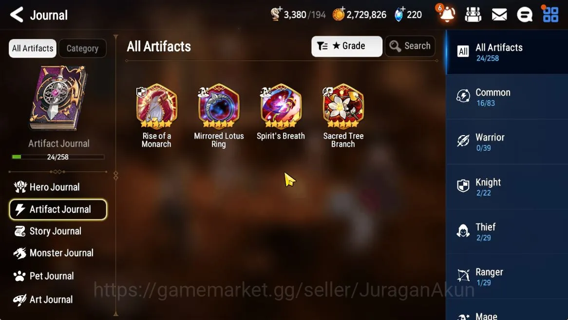 Epic Seven Accounts Starter Global Unverif|Fresh Starter|Low Progress|2 ML(Har setti, Desert Jewel Basar) Yulha,etc|Bless 5
