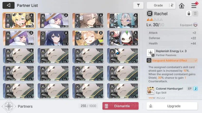 Chaos Zero Nightmare Accounts GLOBAL Lv29|3SSR (KhalipeM1 Hugo Haru)9SR (MikaM2,SelenaM1,BerylM3,OwenM3,AmirM2,etc) 7SR 2