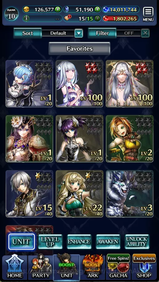 Last Cloudia Accounts Mid‑Game Global|Starter 51190 Crystal + Collab Re:Zero (Emilia & Rem) + Other Units|Code Only|Check 4