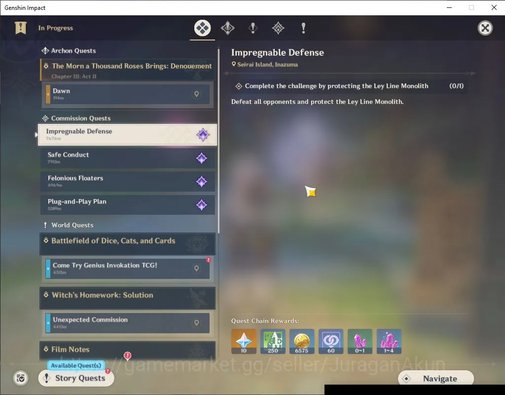 Genshin Impact Accounts Mid Game ASIA|AR 59|13 Limit+ 6[5 Star Weapon]|[HuTao 11