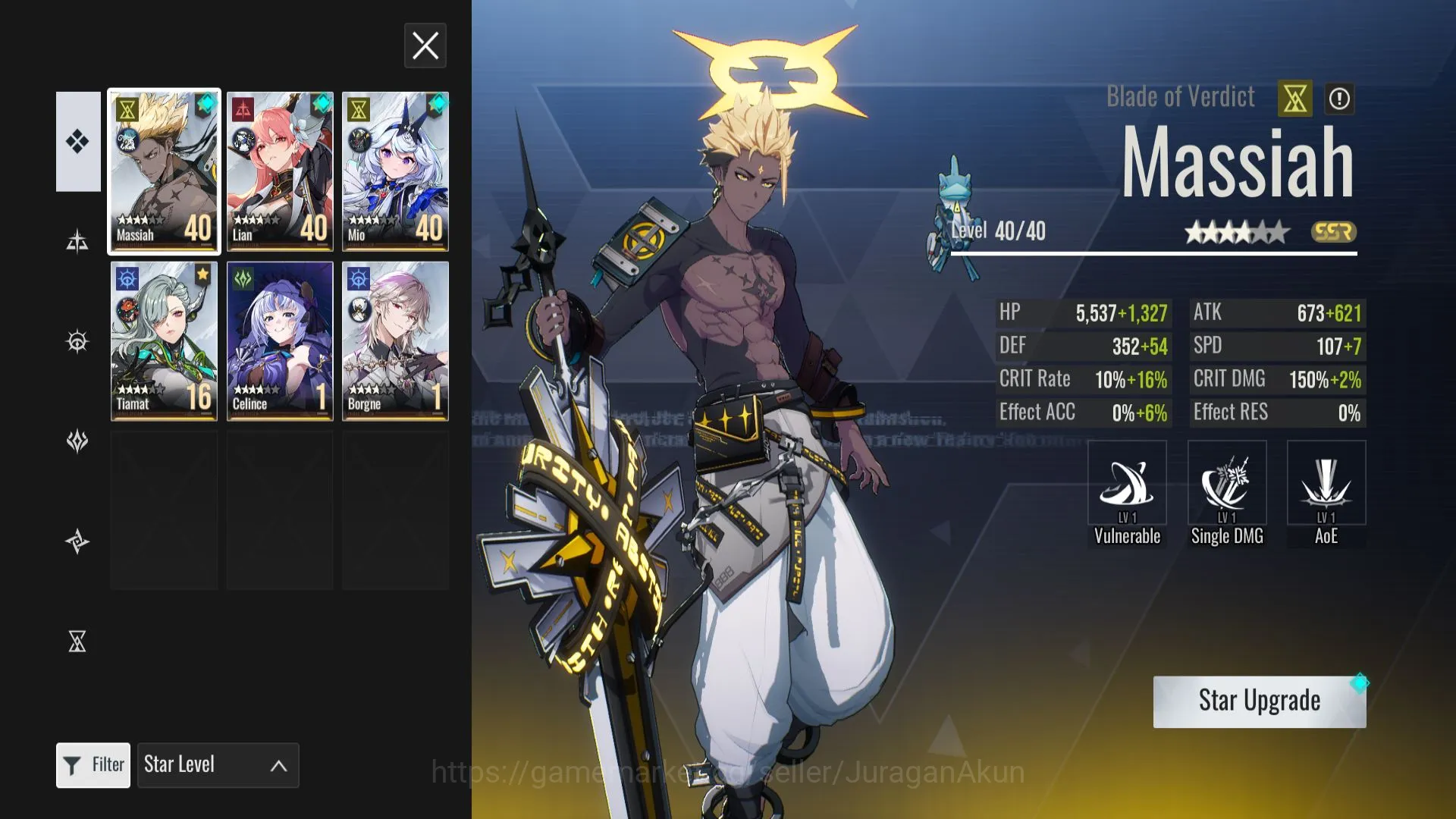 Etheria: Restart Accounts [Sv Asia-S2] 6 SSR (Brogne,Tiamat,Lian,Mio,Massiah image 4