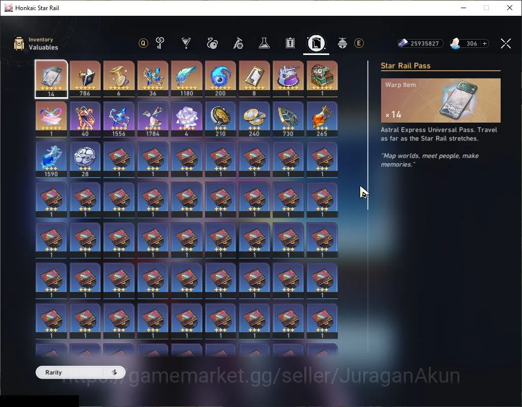 Honkai Star Rail Accounts End Game Asia |TL 70|16 limited|[Sparkle E1,EverNight,HuoHuo,Acheron]+Sign Dante,3B,Rappa,Saber 4