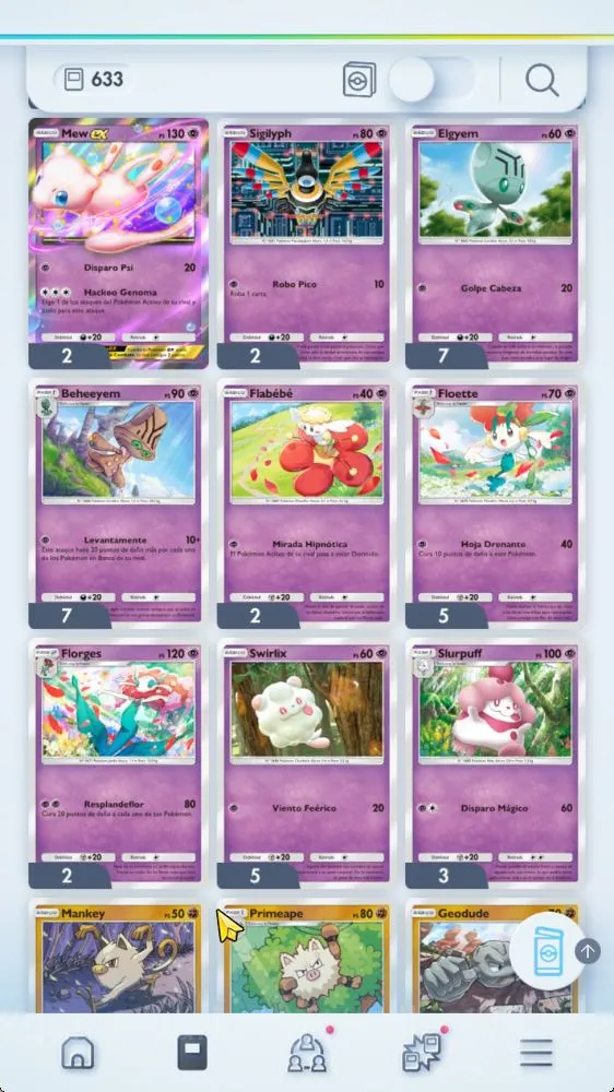 Pokémon TCG Pocket Accounts Lv17 | 795 Card | 3 immersive ex, 1 full art ex an image 3
