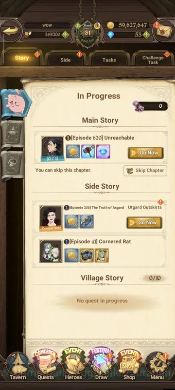 The Seven Deadly Sins: Grand Cross Accounts Midgame Global|4M CC|1LR + 9UR (LMeli, Mael, ElMel6/6, Lance, Esca3/6 4