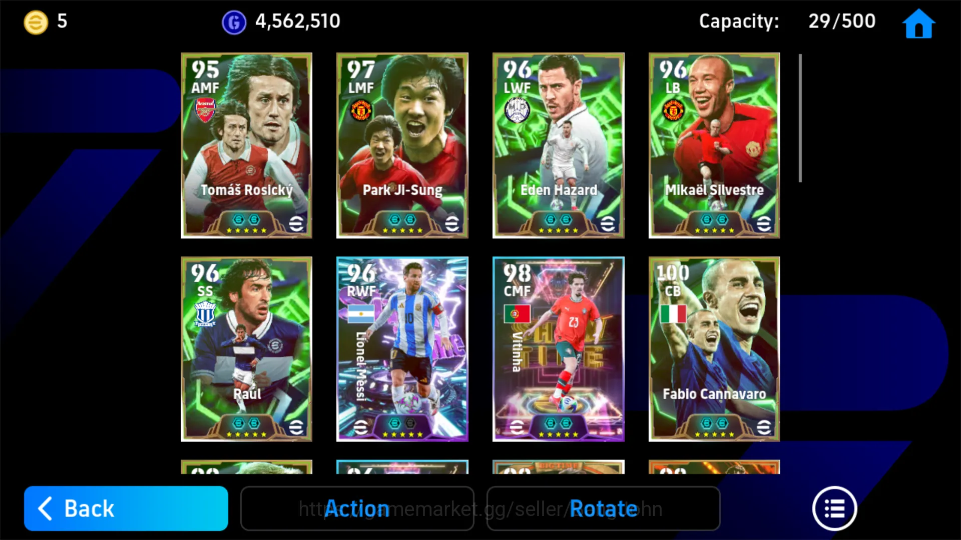 eFootball Accounts EFB078B login 8 | power 3184 | vitinha show time | image 3