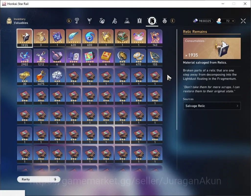 Honkai Star Rail Accounts Mid Game ASIA|TL 70| 12 Limit|Acheron,Castorice,The Herta,FireFly,Avent,JingYuan,Robin,Etc|MC 10