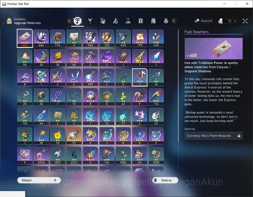 Honkai Star Rail Accounts Mid Game ASIA|TL 70| 12 Limit|Acheron,Castorice,The Herta,FireFly,Avent,JingYuan,Robin,Etc|MC 8