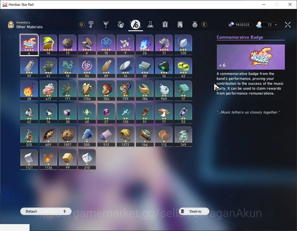 Honkai Star Rail Accounts Mid Game ASIA|TL 70| 12 Limit|Acheron,Castorice,The Herta,FireFly,Avent,JingYuan,Robin,Etc|MC 9