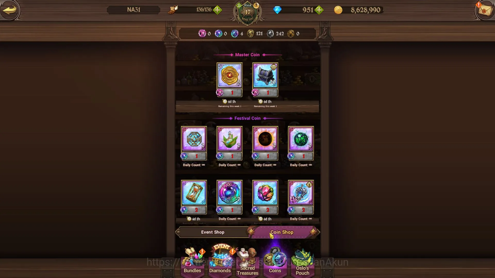The Seven Deadly Sins: Grand Cross Accounts Global | Starter | 993K CC,Ch5 | 3 UR + 951 Gems | image 10