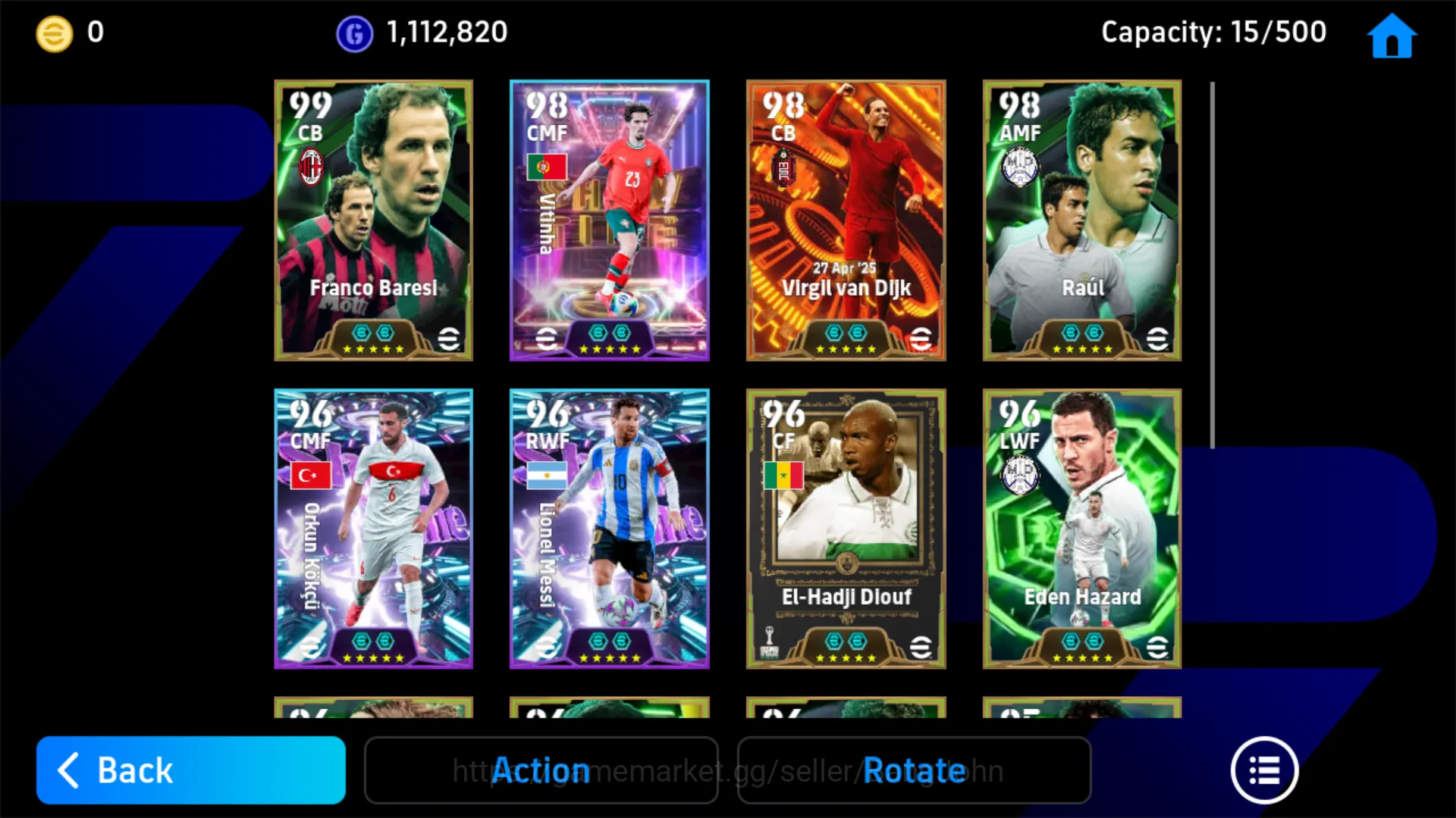 eFootball Accounts Others Power 3149 | Vergil Van Dijk Big Time | Vitinha Show Time | Shinji Okazaki Epic DB| EFB245B 3