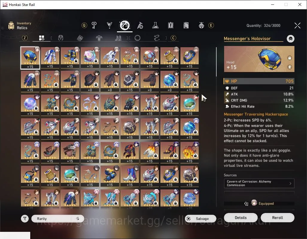 Honkai Star Rail Accounts Mid Game ASIA|TL 70|13 6