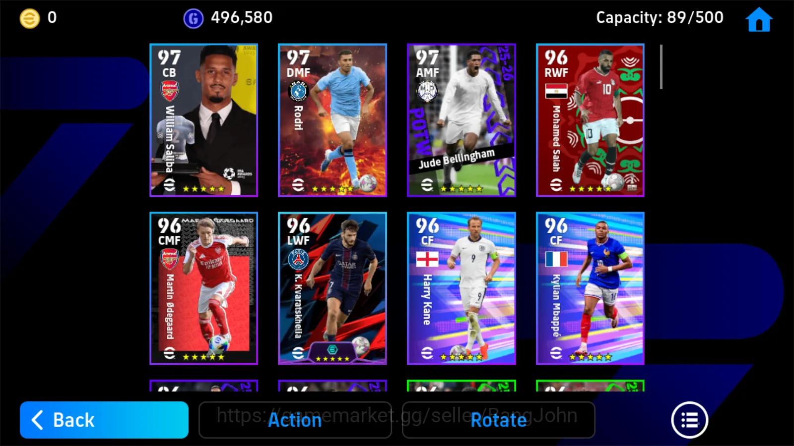 eFootball Accounts Others power 3181 | suarez msn blitz cruyff epic db mctominay bigtime shinji kagawa epic db new EFB195B 7