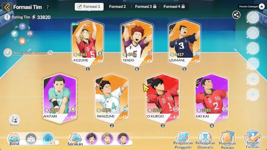 HAIKYU!! FLY HIGH Accounts [SEA] Lv28 |1,3 DM|UR Tetsuro Kuuro + Memo | 6 SSR image 5
