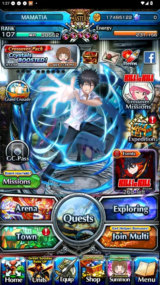 Grand Summoners Accounts Global|Rank 107|17 Ascend[RoyTW,ToumaTW,Accelerato image 1