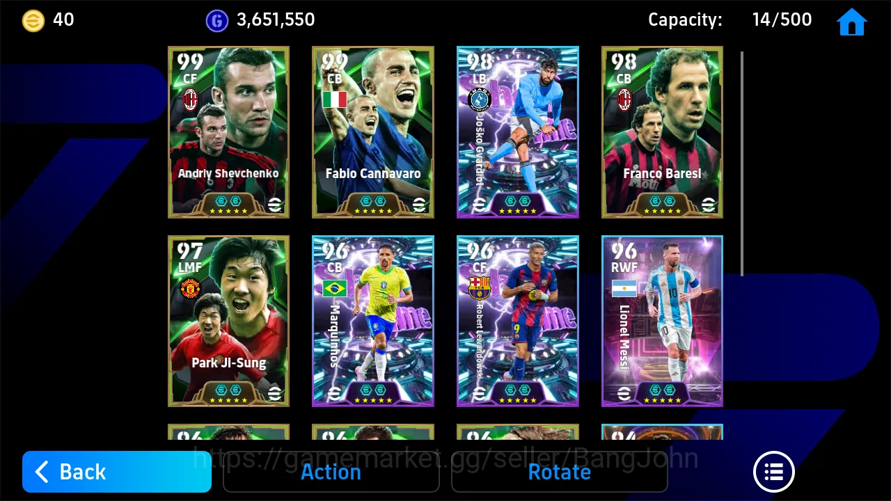 eFootball Accounts power 3152 | shevchenko epic db gvardiol showtime image 4