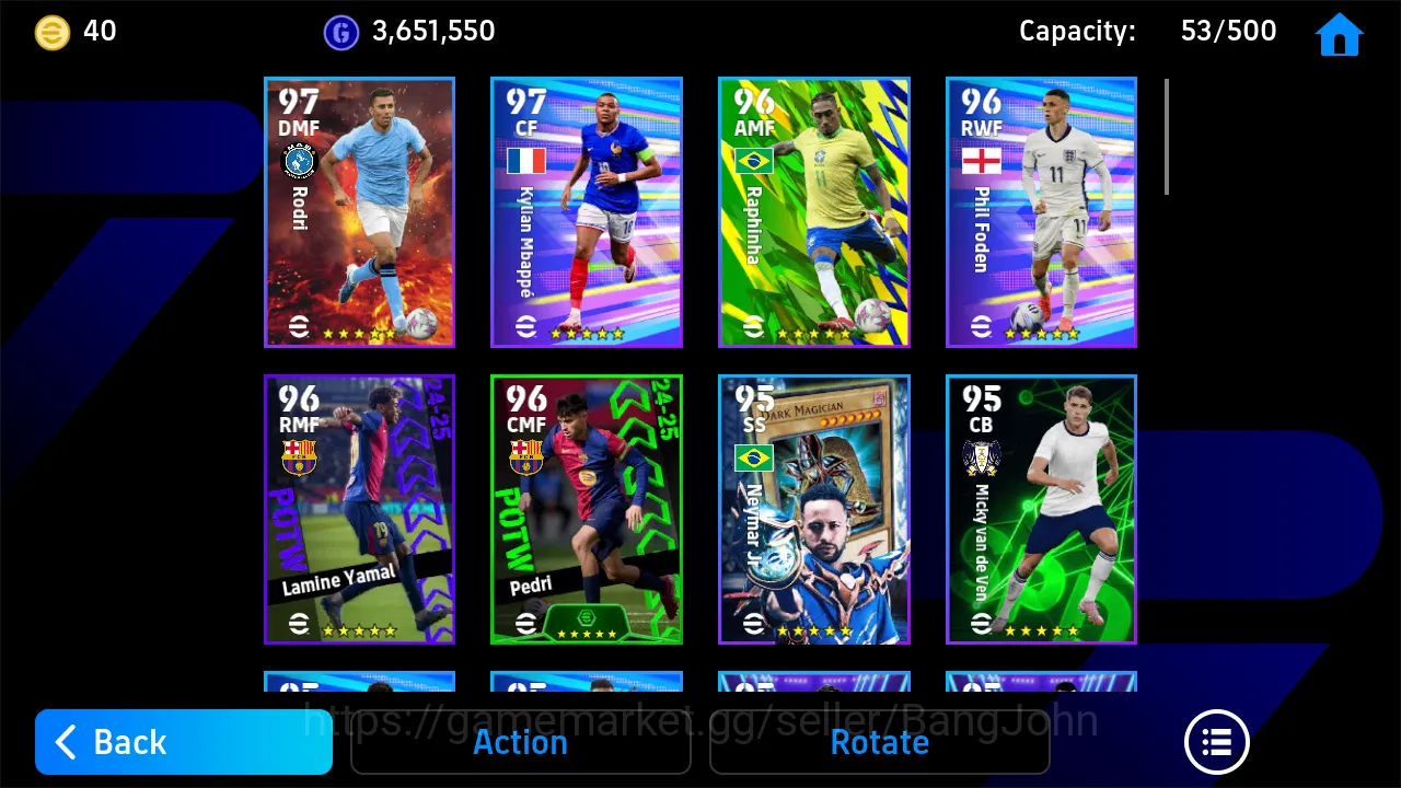 eFootball Accounts power 3152 | shevchenko epic db gvardiol showtime image 6
