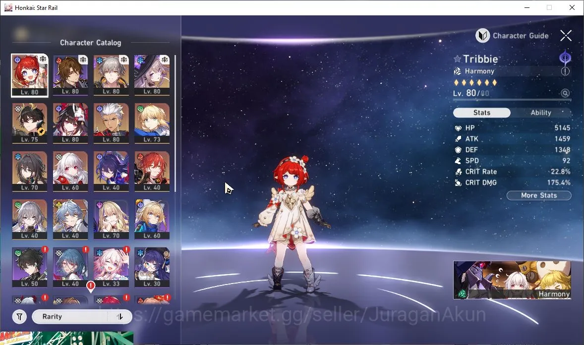 Honkai Star Rail Mid Game ASIA|TL66|8 Limited |[The Herta+Sign,3BE1,Sparkle, image 1