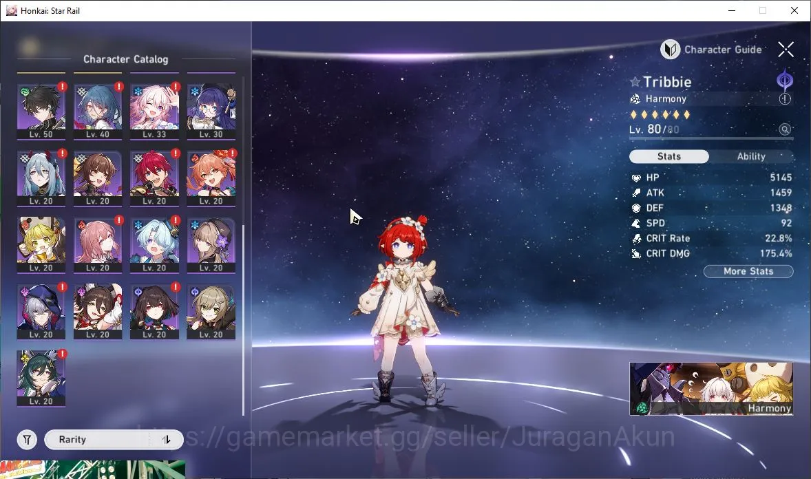 Honkai Star Rail Accounts Mid Game ASIA|TL66|8 Limited |[The Herta+Sign,3BE1,Sparkle,Saber,Ruan Mei,Sunday,Archer,Etc]| MC 5