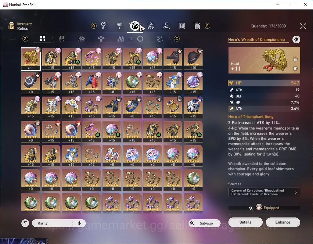Honkai Star Rail Accounts Asia|Casto Team + Sign|TL 62|5 Limited |Ruan Mei,D image 3