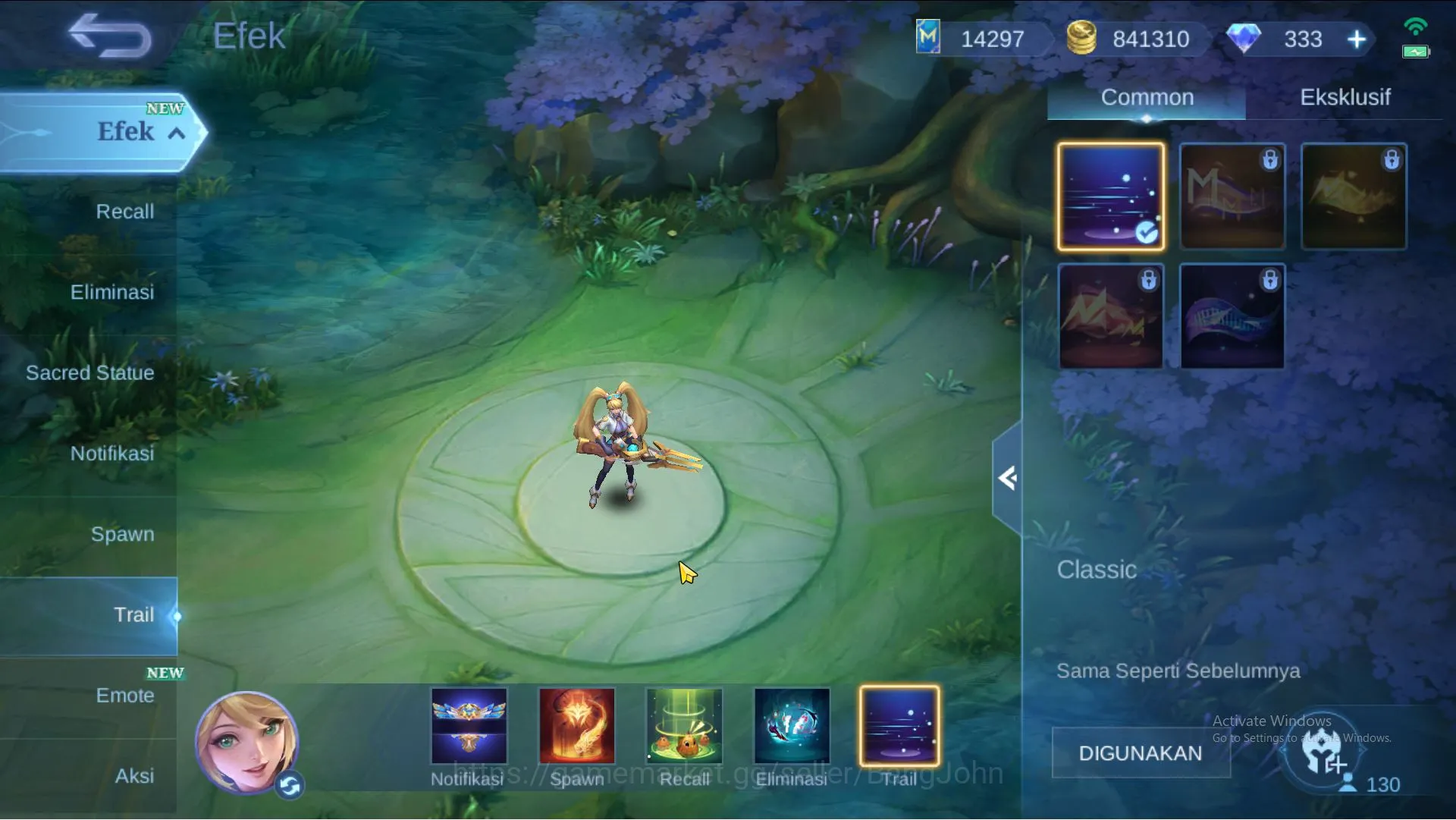 Mobile Legends: Bang Bang Accounts Hero 130 | skin 329 | Legend Gord, Clouds Kagura, image 15