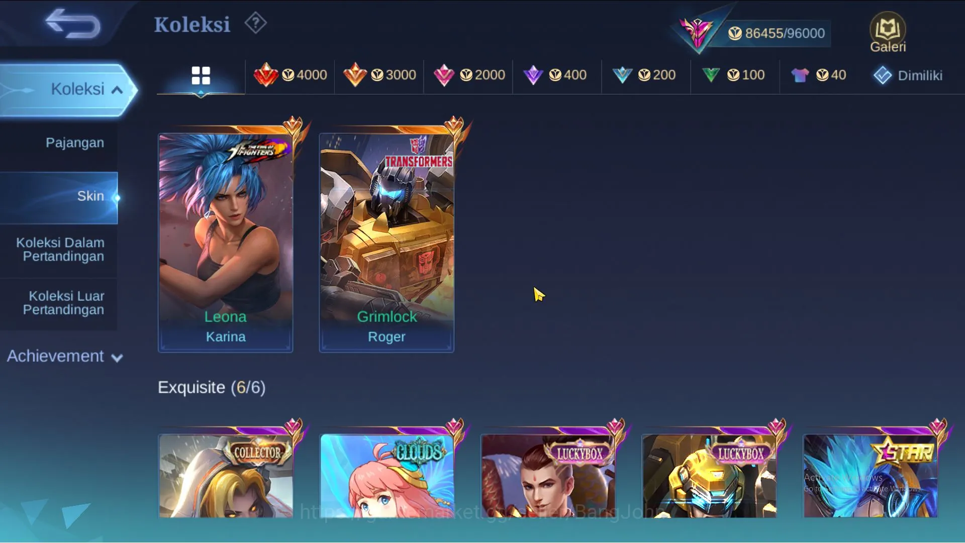 Mobile Legends: Bang Bang Accounts Hero 130 | skin 329 | Legend Gord, Clouds Kagura, image 5